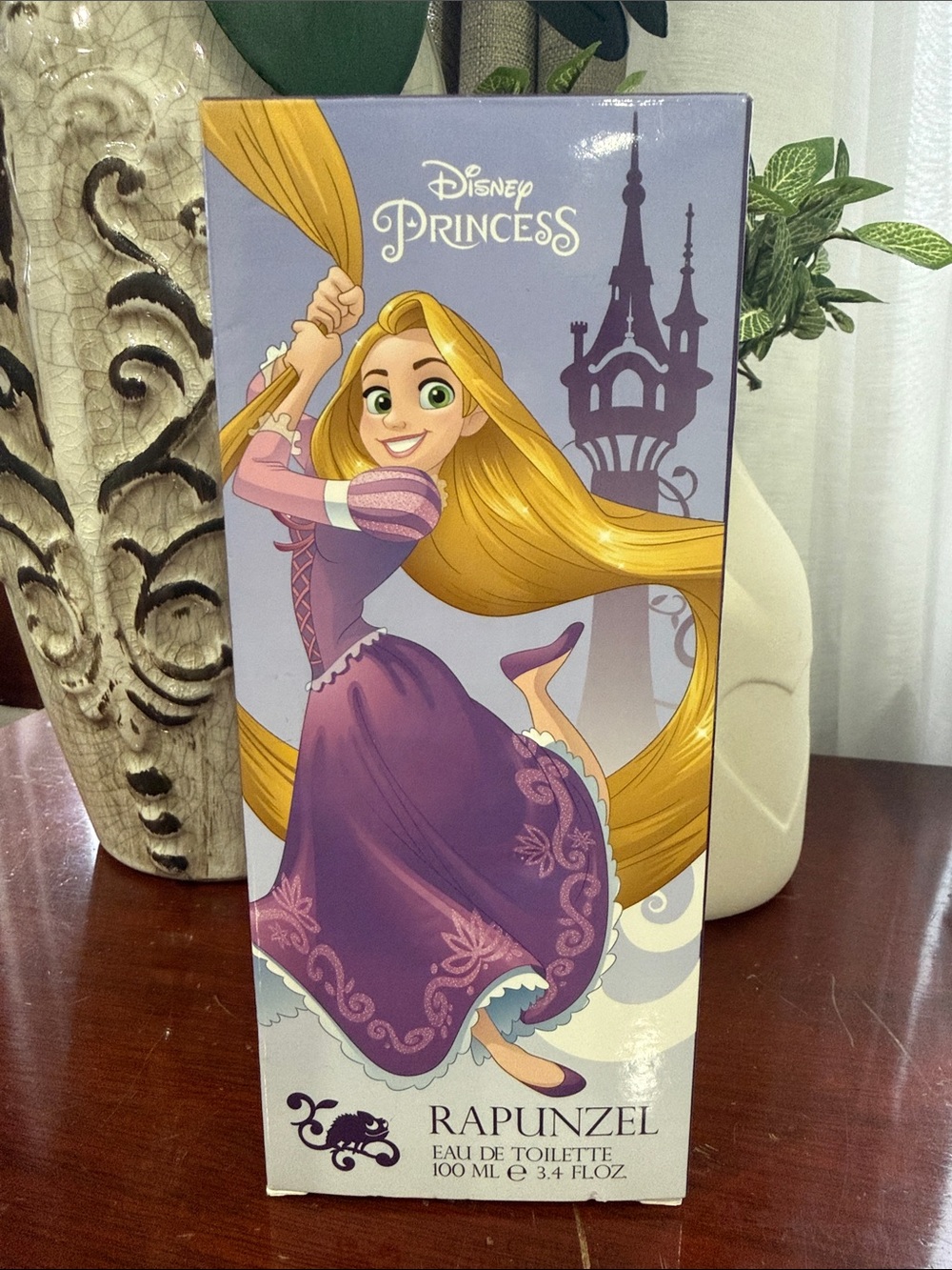 Disney Rapunzel Eau de Toilette - Purple & Gold Artwork